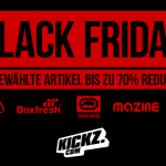 Black Friday bei Kickz.com: Ausgewählte Artikel bis zu 67% reduziert!