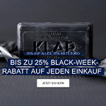 Jetzt bis zu 25% Rabatt auf deinen Einkauf bei KLAR Seifen