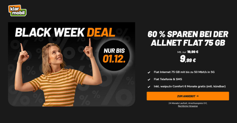 klarmobil Black Friday 2025