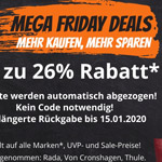 Mega Friday Delas bei Kofferworld – Spare jetzt bis zu 26% auf deine neuen Koffer