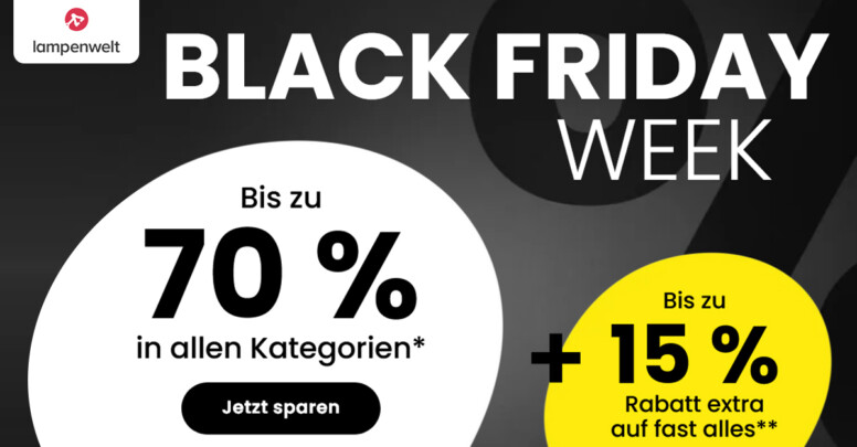 Lampenwelt Black Friday 2024