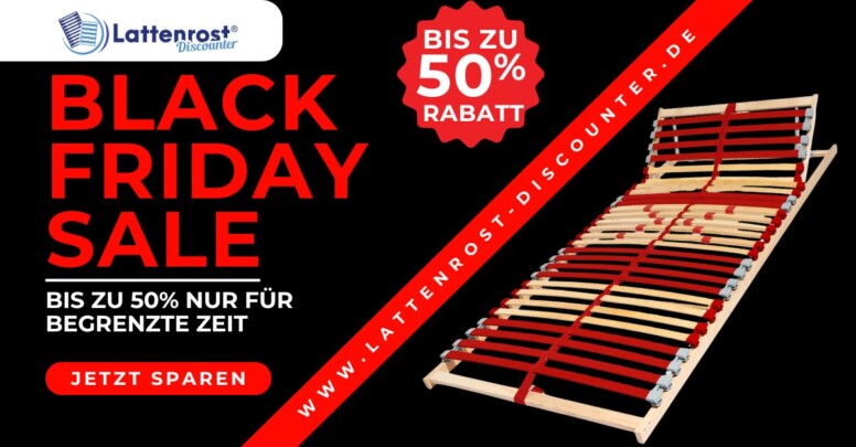 Lattenrost Discounter Black Friday 2025