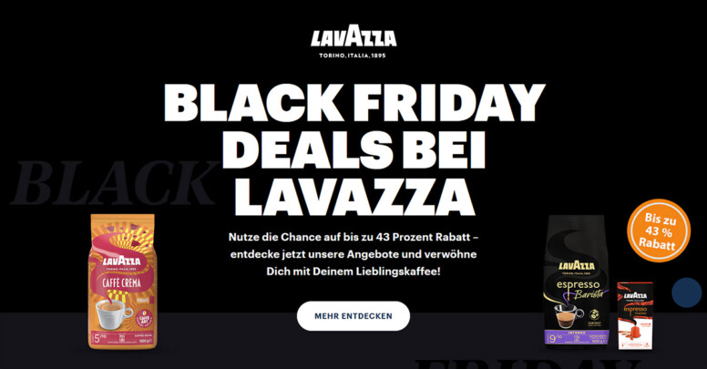 Lavazza Black Friday 2025