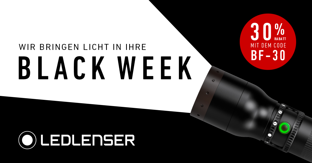 Black Week Ledlenser – Sicher jetzt auf alle Aktionsartikel! | BlackFriday.de