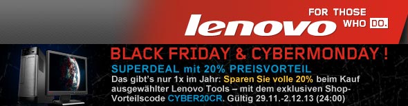 Lenovo Black Friday 2013