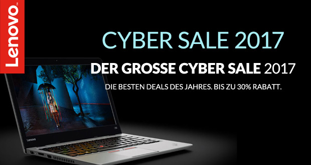 Lenovo Cyber Sale 2017