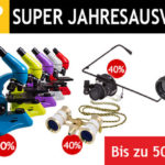 Sicher dir bis zu 50% Rabatt beim Super Jahresausverkauf von Levenhuk