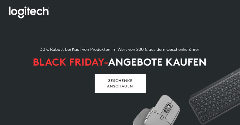 logitech Black Friday 2019