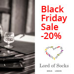 Exclusiver Black Friday Sale bei Lord Of Socks – 20% auf das gesamte Sortiment