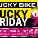 Bis zu 50% Rabatt im Online-Shop von Lucky Bike!