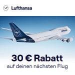 Black Friday bei Lufthansa: Spare jetzt  30 EURO auf dein nächstes Flugticket