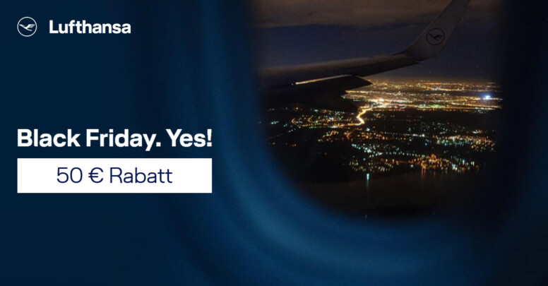 Lufthansa Black Friday 2025