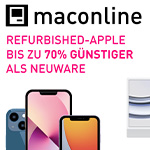 Refurbished Apple – Bis zu 70% sparen bei Maconline