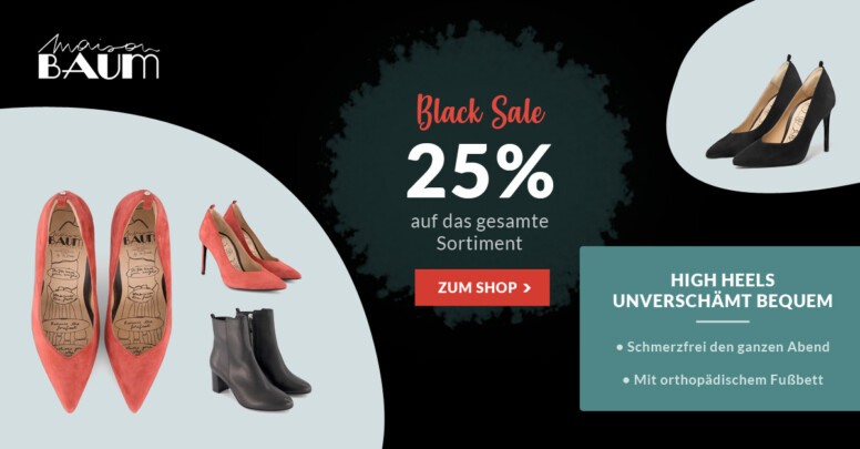 High Heels von MAISON BAUM jetzt bis zu 25 reduziert BlackFriday