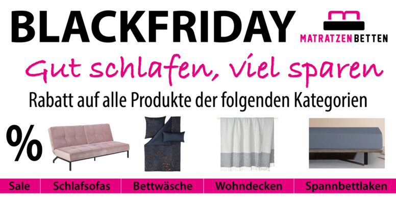 matratzen betten de black friday 2021