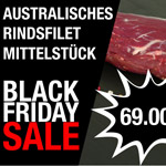 Sicher dir nur heute ein Australisches Rindsfilet Mittelstück für nur 69,- CHF von meat4you