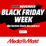 Black Friday Week bei MediaMarkt: Eine Woche unschlagbare Angebote!