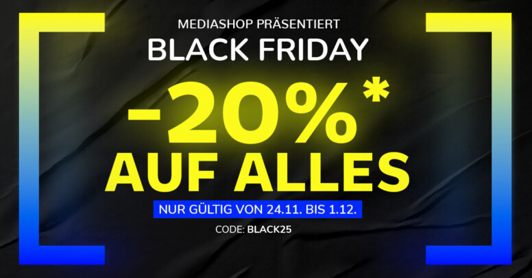 MediaShop Black Friday 2025