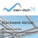 Black Week Aktion bei Mein Dach24 – Jetzt bis zu 10% sparen!