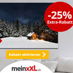 Erhalte jetzt zusätzlich 25% Extra-Rabatt auf alle bestehenden Angebotspreise auf meinXXL.de