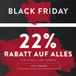 Black Friday bei mirapodo – 22% Rabatt auf alles für Damen und Herren