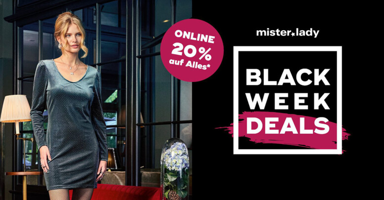Mister*Lady Black Friday 2025