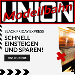 Jetzt einsteigen und 15% bei Modellbahn Union sparen!