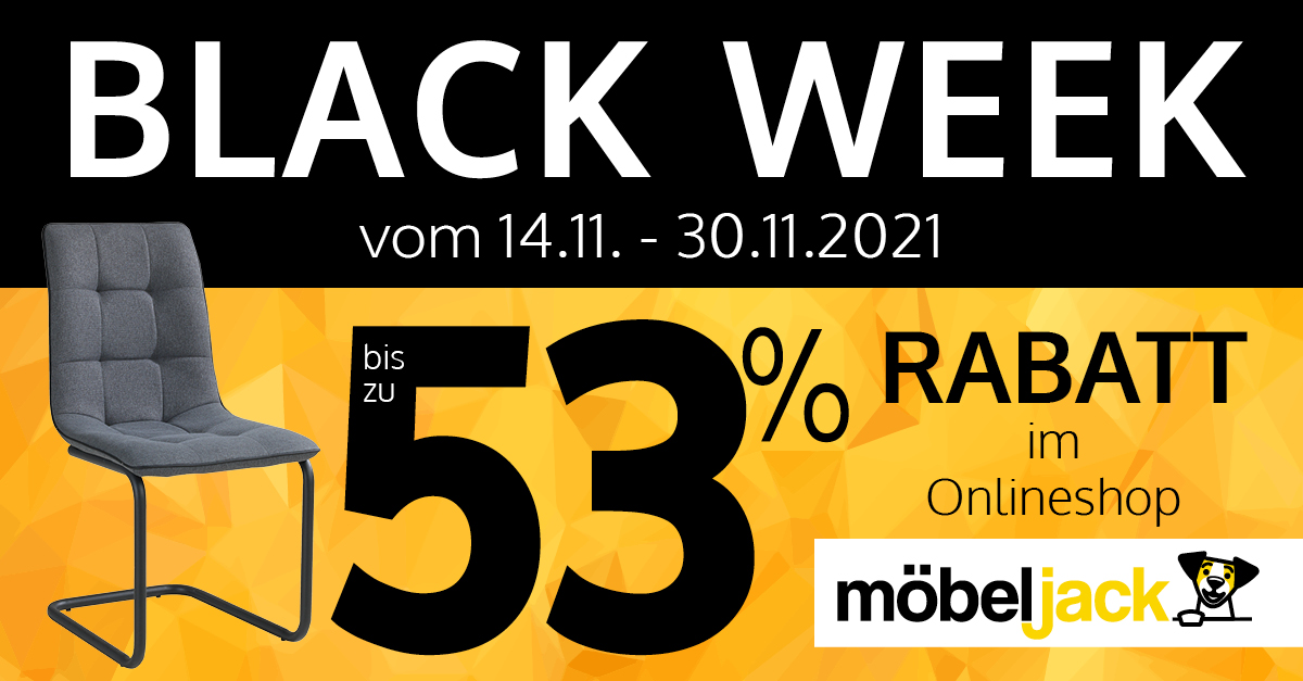 Black Week bei Möbel Jack Bis zu 53 Rabatt im