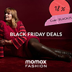 Nur heute 18% auf Second Hand Mode bei momox fashion