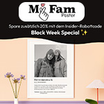 Black Week Special bei My Fam Poster – 20% Extra sparen!