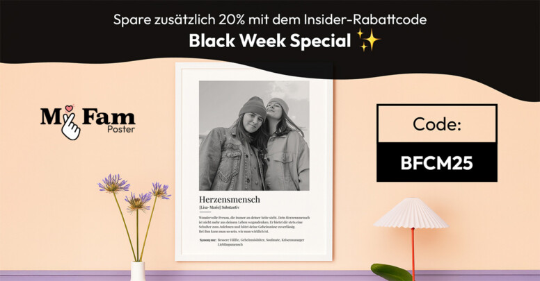 My Fam Poster Black Friday 2025