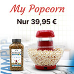 Popcornmaschine plus Popcorn Mais zum Knallerpreis!
