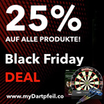 Über 4 Tage lang exklusive Black Friday & Cyber Monday Deals bei myDartpfeil