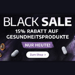 Nur heute Black Sale bei myFairtrade – 15% Rabatt auf Gesundheitsprodukte