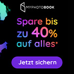 Nur für kurze Zeit 40% Rabatt auf alles von MyPhotobook