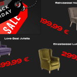 Drei exklusive Black Friday Möbeldeals made by Mysofa!