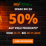 Black Week bei myTime.de – jetzt wird’s lecker & bequem!
