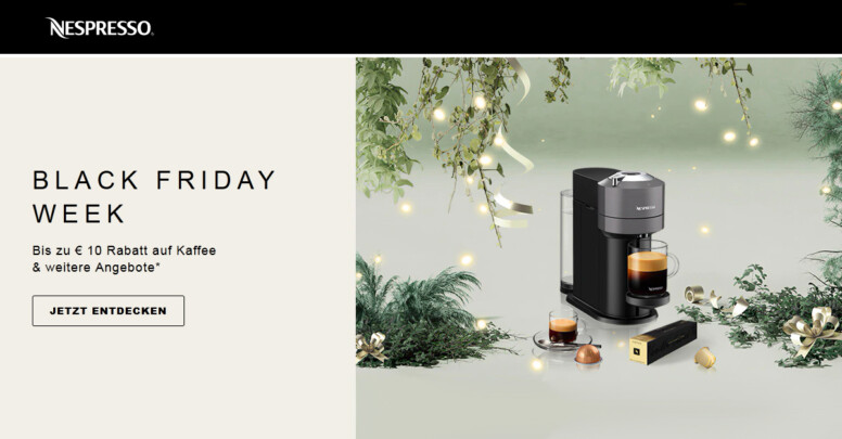 nespresso at black friday 2021