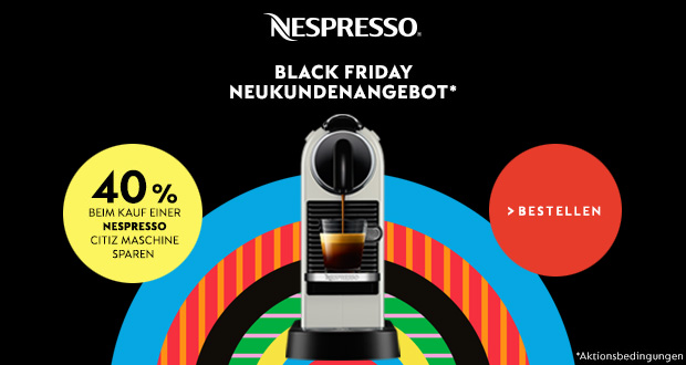 Nespresso Black Friday 2017