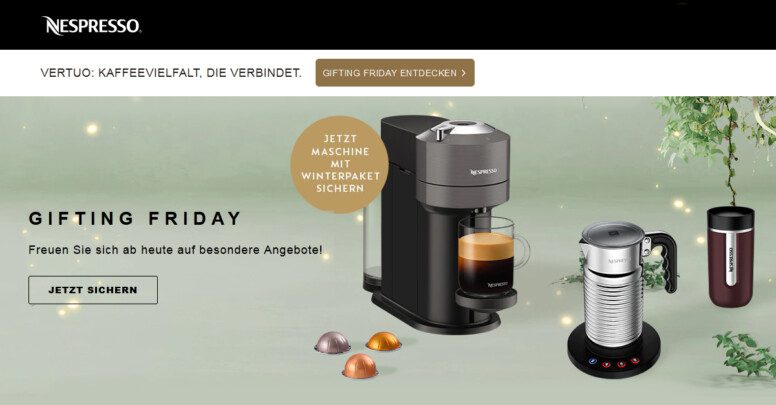 nespresso black friday 2021