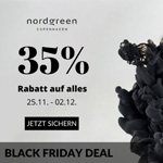 Nordgreen Black Friday Deal – Sicher dir jetzt 35% Rabatt auf alles!