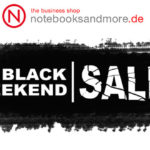 Sicher dir jetzt die Tiefpreise zum Black Weekend bei notebooksandmore.de