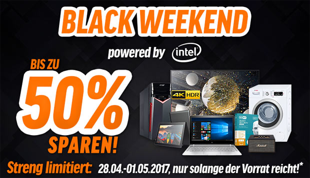 Black Weekend bei notebooksbilliger.de