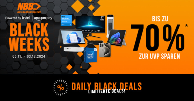 notebooksbilliger Black Weeks 2024