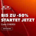 Oakley Black Friday: Bis zu  50% + gratis Versand ab 50 Euro
