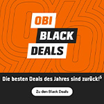 OBI Black Deals – Jetzt die Angebote des Jahres sichern!