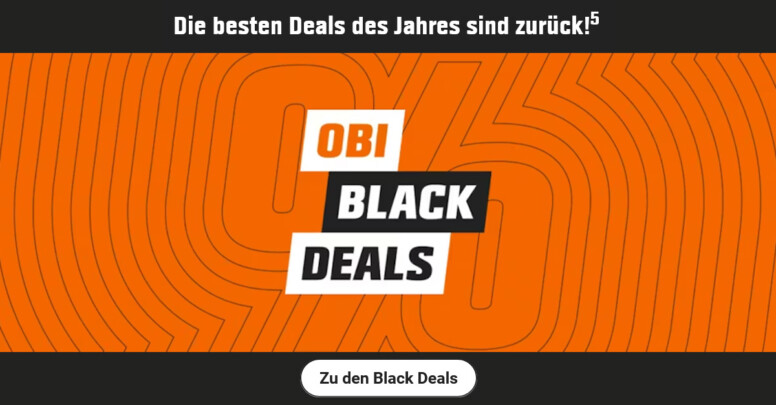 Obi Black Friday 2025