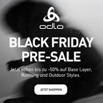 Black Friday Pre Sale bei Odlo – Schon jetzt bis zu 50% sparen