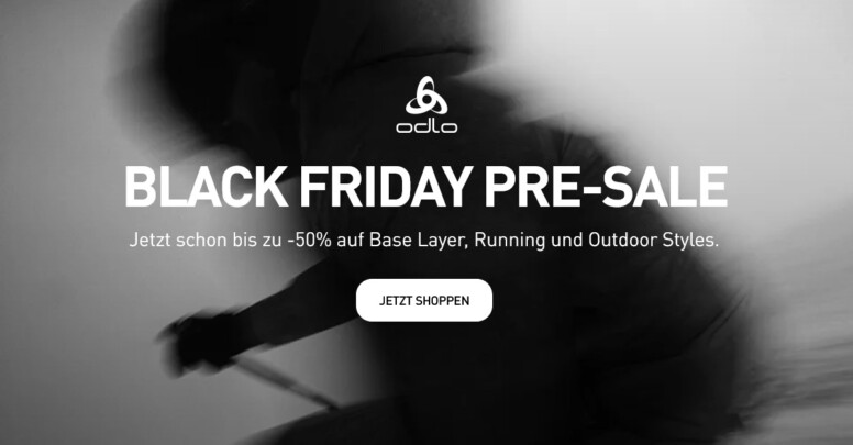 Odlo Pre Black Friday Sale 2025