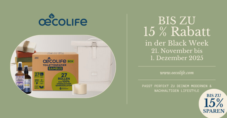 oecolife Black Friday Week 2025